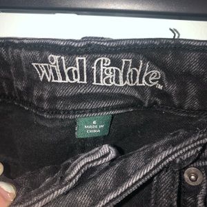 Black Wild Fable Cropped Jeans